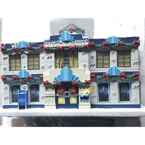 Hawthorne Village Elvis Presley Return To Sender Post Office Christmas House